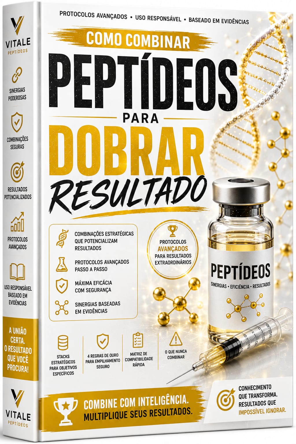 Capa do bônus: Como Combinar Peptídeos para Dobrar Resultado